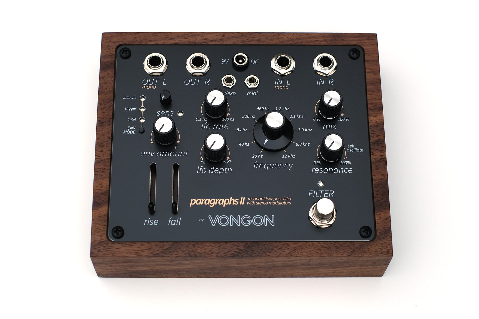 PARAGRAPHS II resonant filter