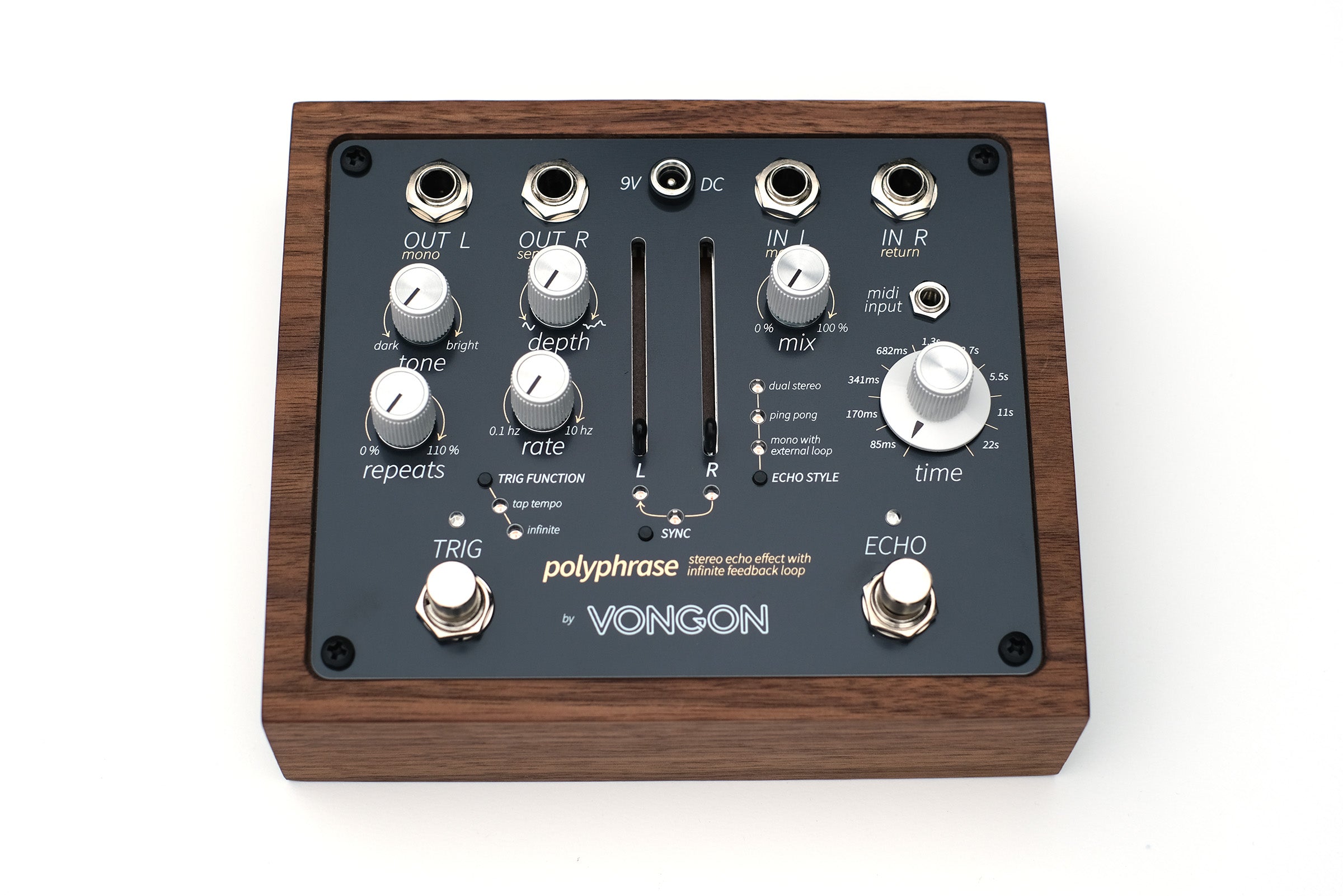 vongon polyprase エコー　ペダル　エフェクター POLYPHRASE – Vongon