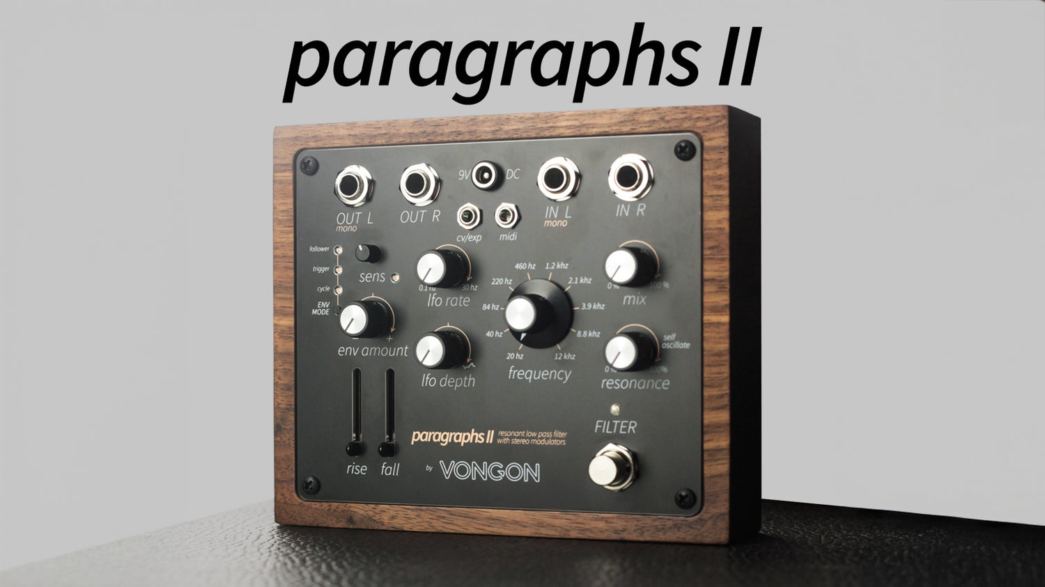 PARAGRAPHS II demo video by SpiralCasterPlaysPedals
